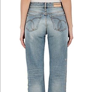 FIORUCCI Bella-Cropped Jeans Sz 25 for Barney’s